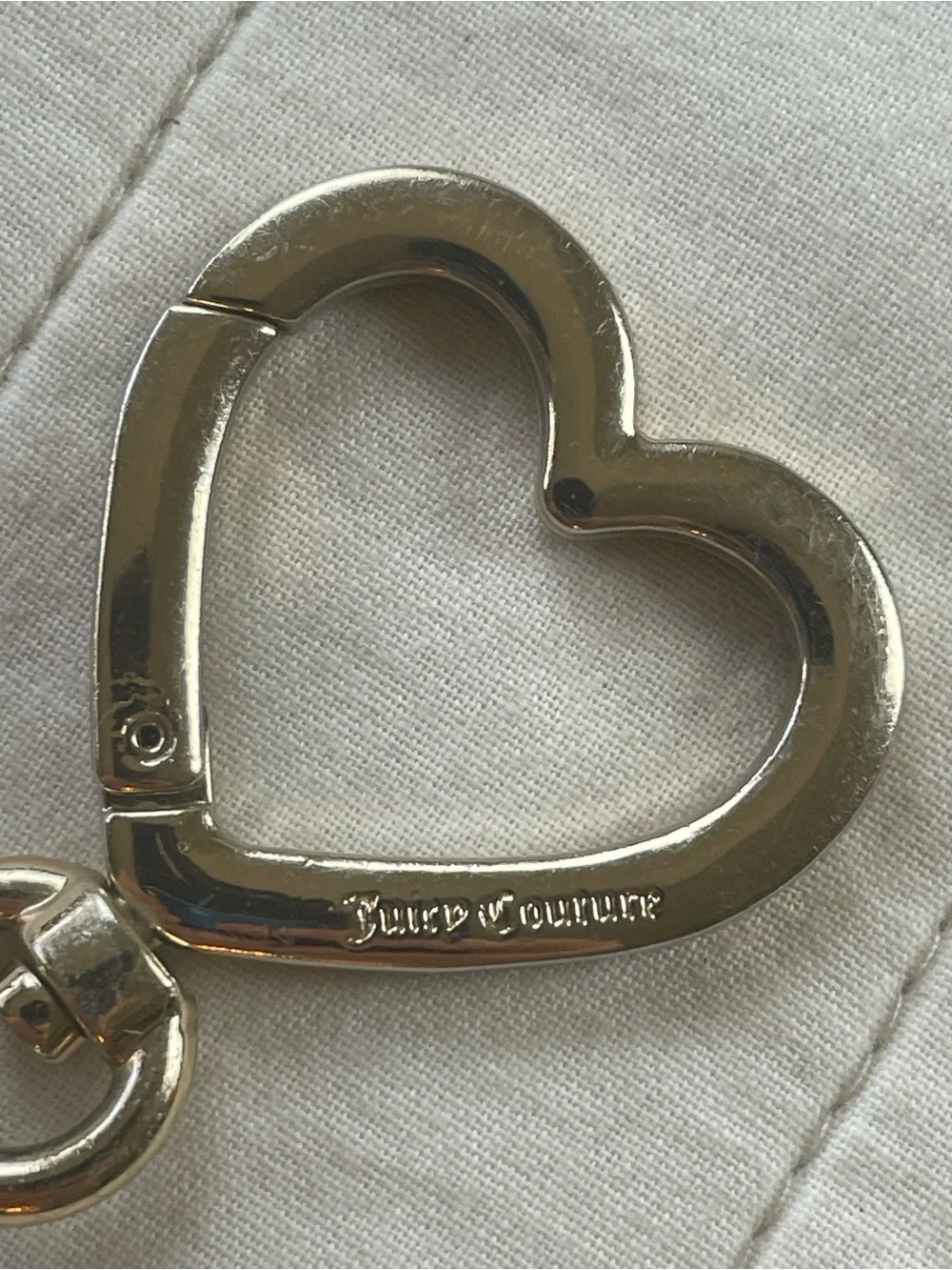 Juicy Couture Gold Tone Bag Charm